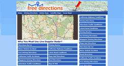 Desktop Screenshot of free-directions.com